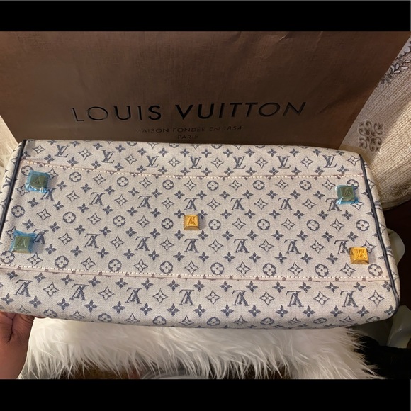 LV Blue Lin Josephine GM - Picture 8 of 10